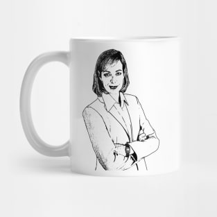 CJ Cregg Outline Mug